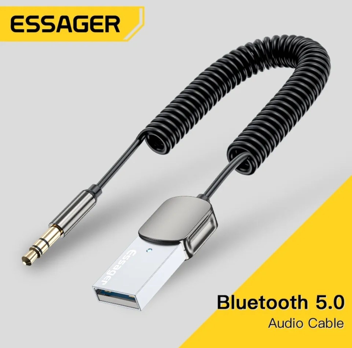 Бездротовий аудіо Bluetooth 5.0 стерео приймач Essager EB01