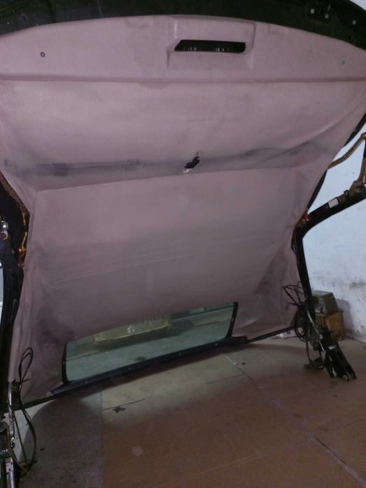 mercedes A W 124 cabrio dach środek tapicerka dywan osłona wykładzina