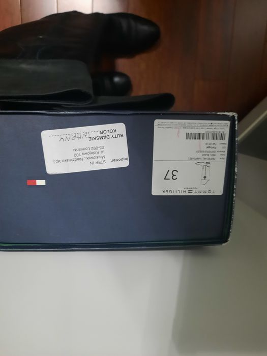 Kozaki damskie Tommy Hilfiger skóra naturalna