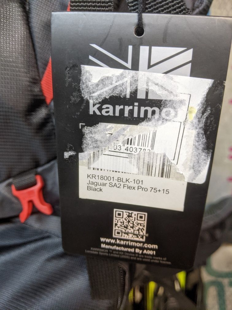 Туристичний рюкзак Karrimor Jaguar 75+15