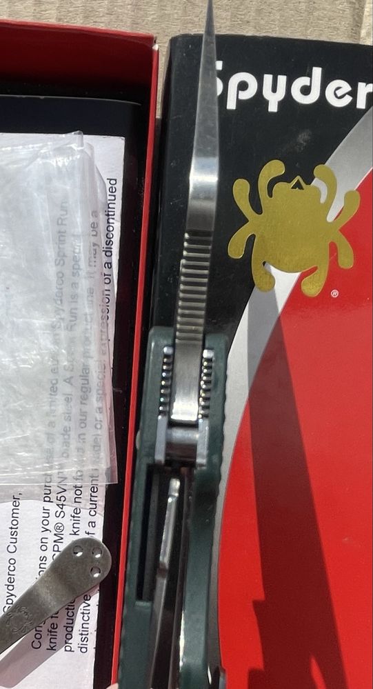 Spyderco Para 3 S45VN Sprint run