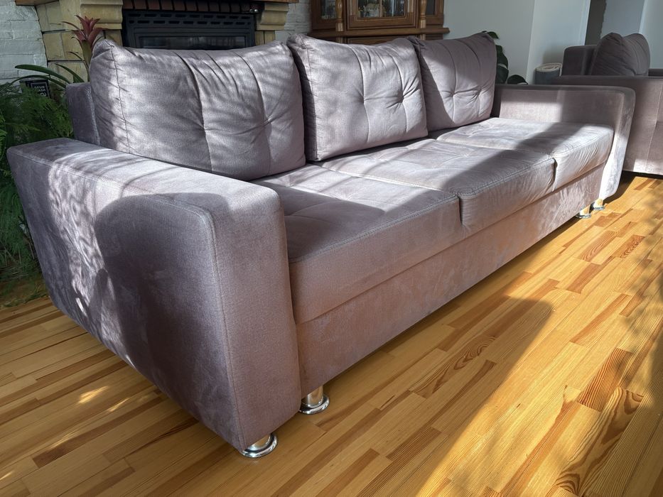 Komplet wypoczynkowy, sofa + fotel
