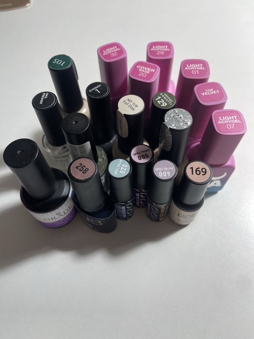 Гель-лаки НОВІ - LUNA, PNB, NUB, FOX