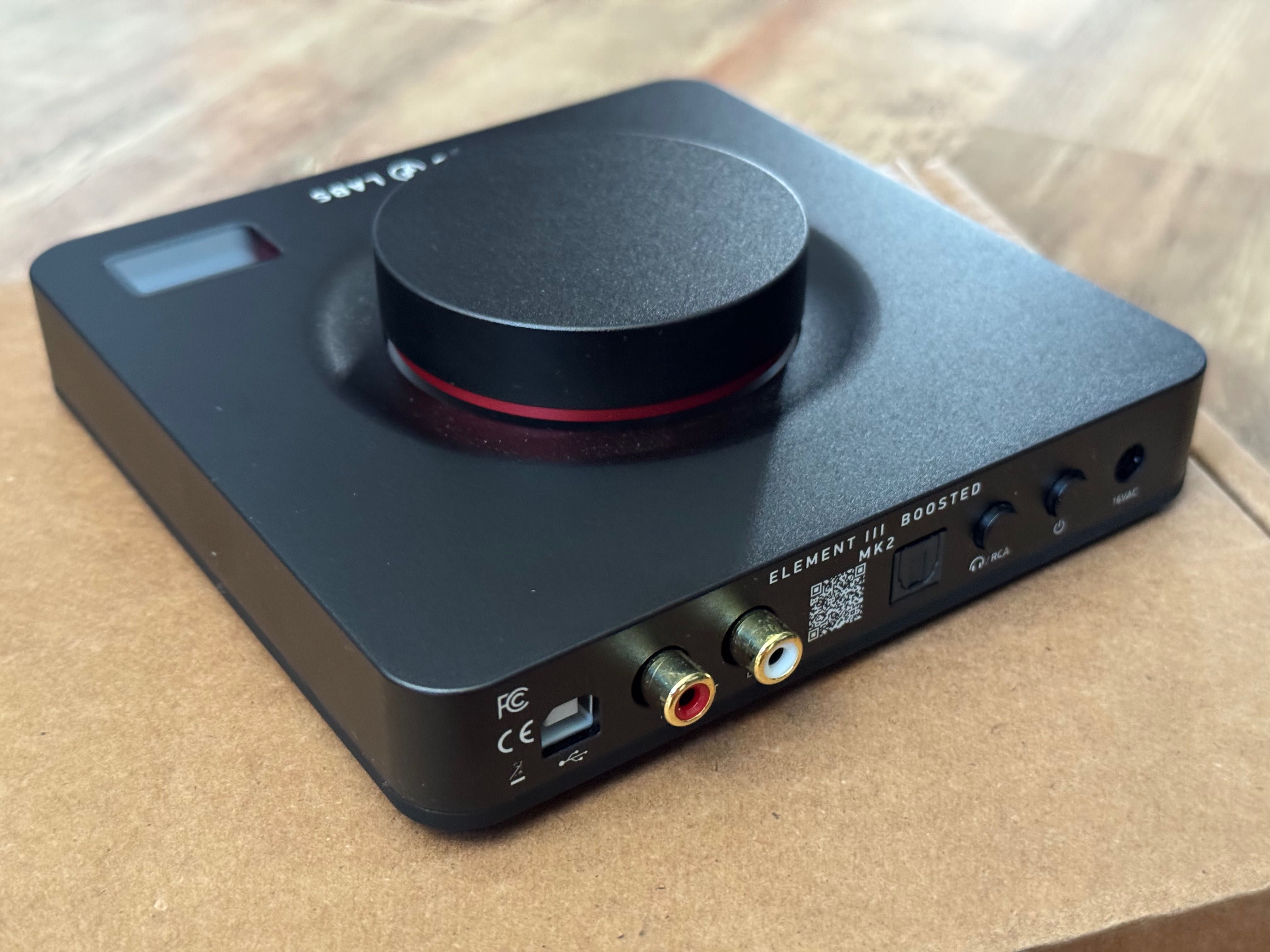 JDS Labs Element III MkII Boosted - wzmacniacz słuchawkowy DAC