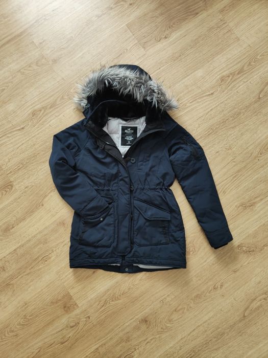 Kurtka parka  zimowa ocieplana puchowa