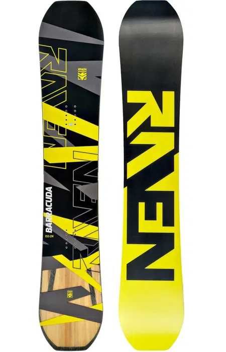 Nowa deska snowboardowa RAVEN BARRACUDA CARBON LIME Sklep Katowice