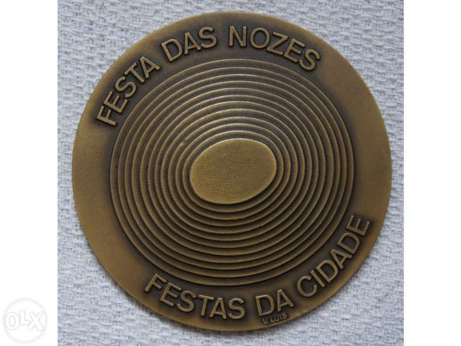 Medalha EM Bronze Antiga séc.XX