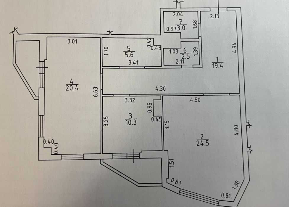 Продам 2-х комнатную квартиру в жк Одиссей