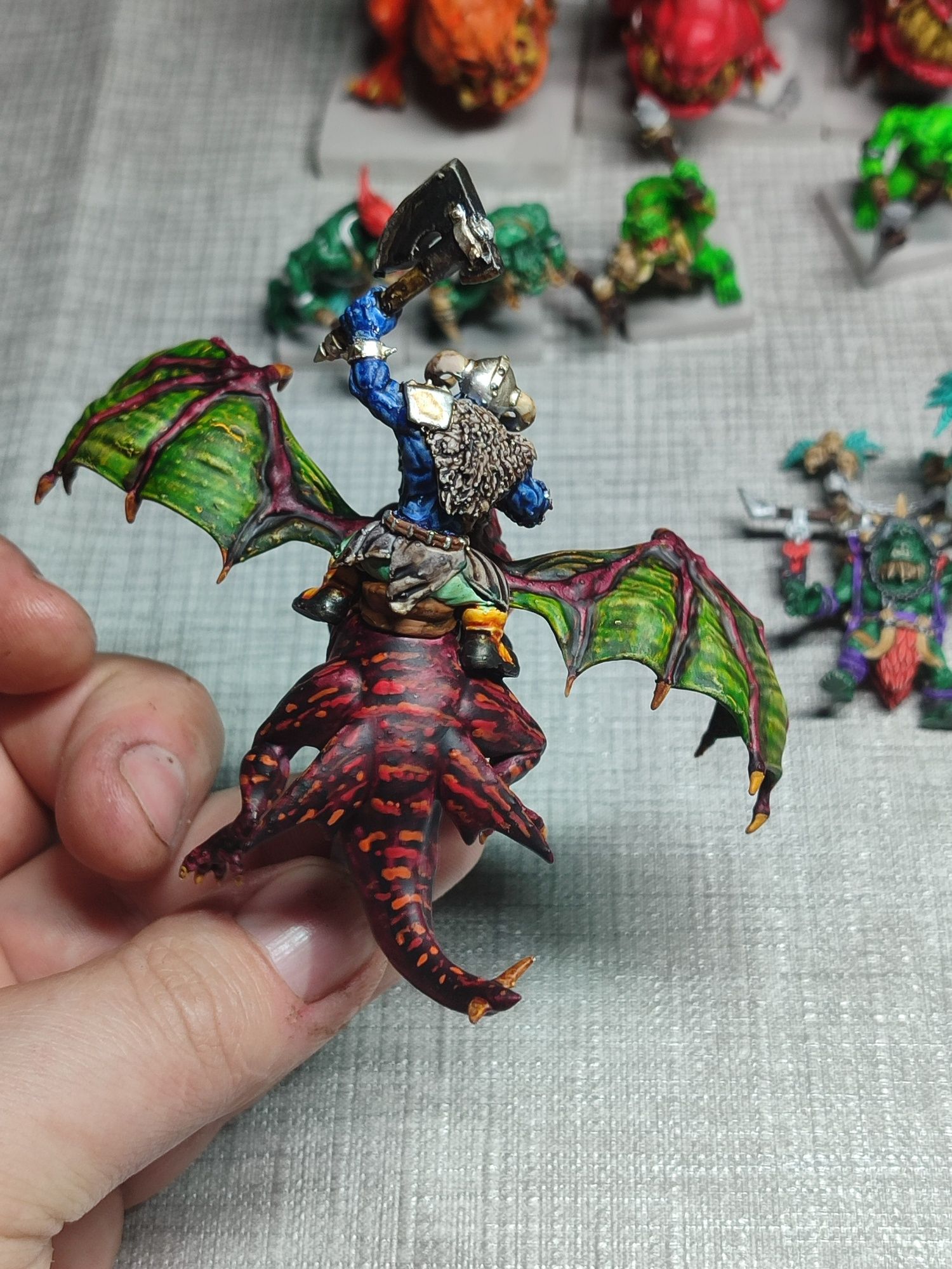 Warhammer / Oddział orków.