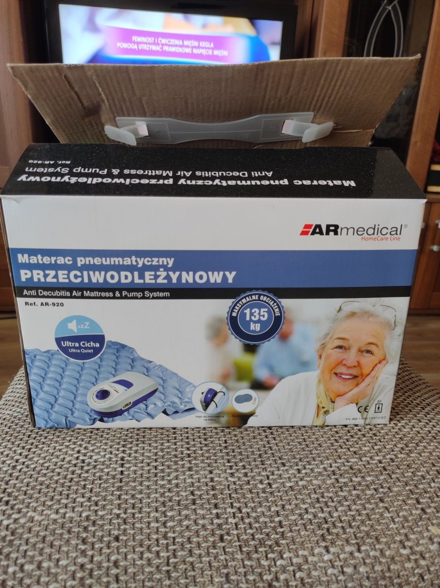 Materac przeciwodleżynowy nowy