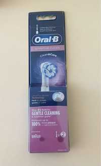 Набір зубних насадок 2 шт Braun Oral-B Sensitive  Clean