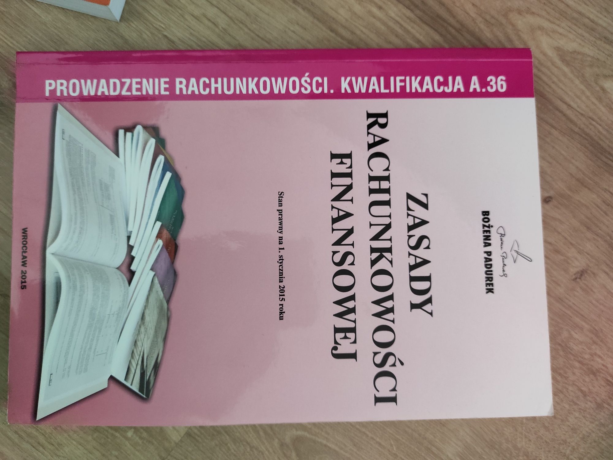 Rachunkowość finansowa Bożena Padurek