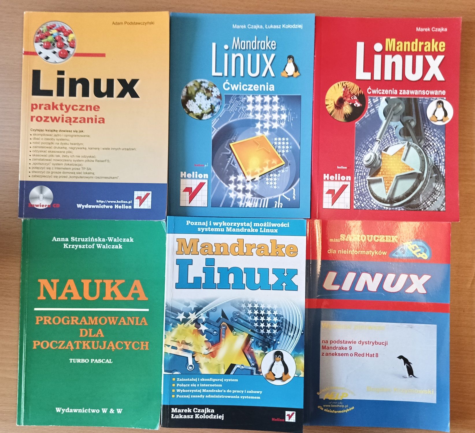 Książki Linux ćwiczenia rozwiązania możliwości +Nauka programowania