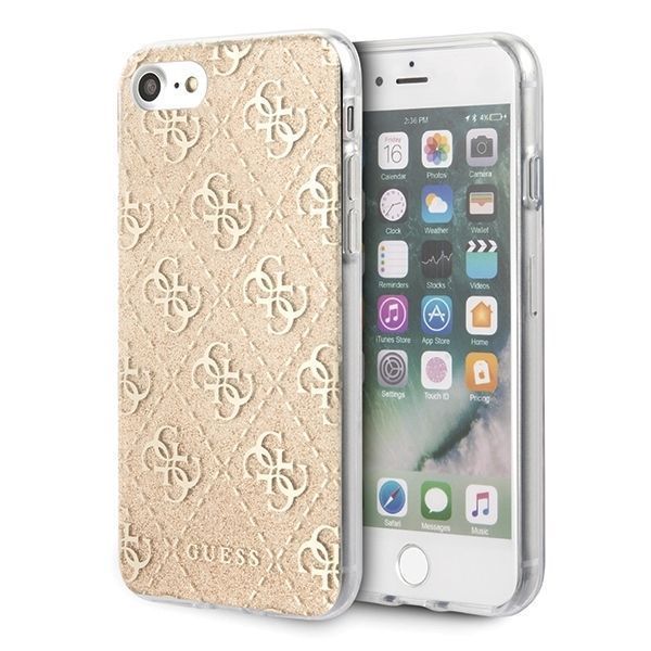 Etui Guess Guhci8Pcu4Glgo Złoty/Gold dla iPhone 7/8/SE 2020/2022