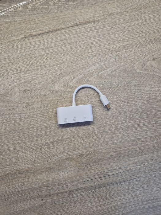 Type-C Кардрідер OTG | Адаптер SD TF CF 3в1