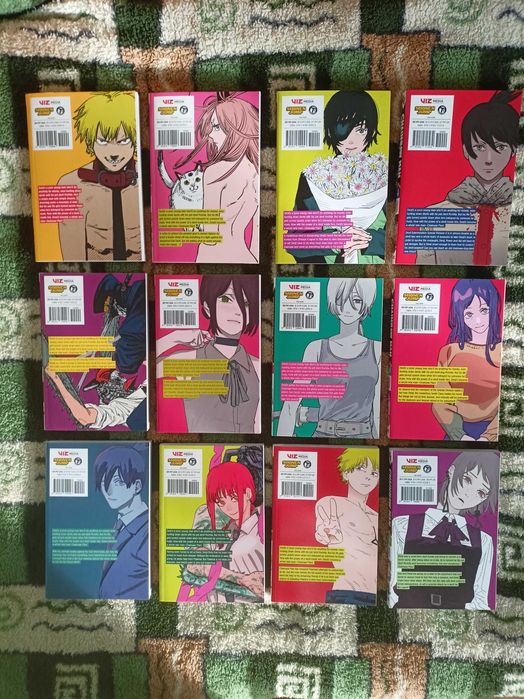 Манга Chainsaw Man том 1-18