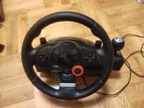 Kierownica Logitech Driving Force GT + pedały + drążek zmiany biegów