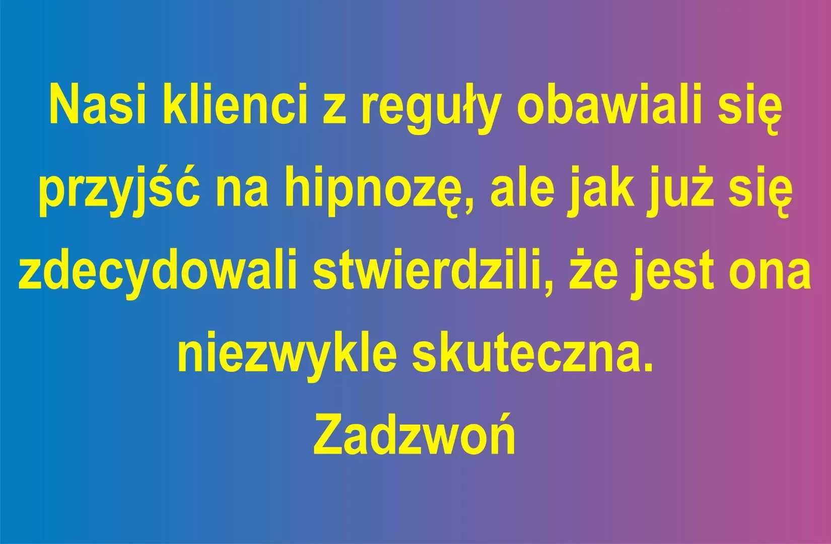 Hipnoza. Najbardziej skuteczna metoda terapii u psychologa