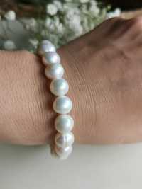 bransoletka naturalne perły