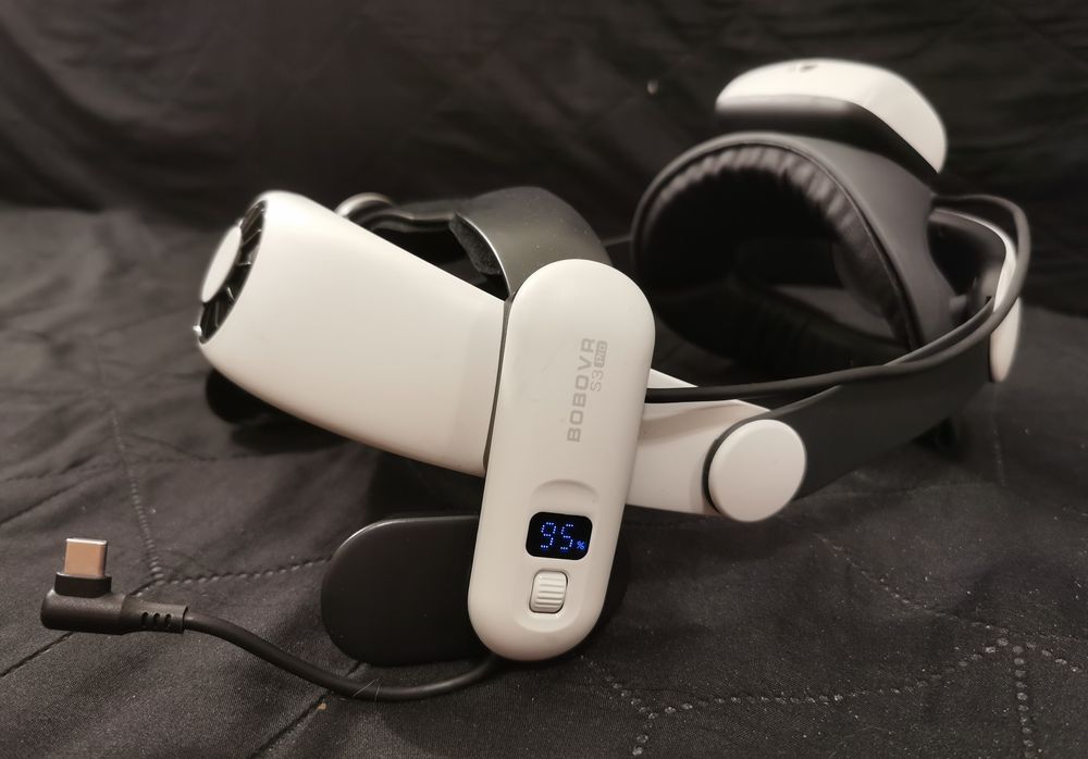 BoboVr s3 pro, opaska, strap, uchwyt na głowę do Meta Quest 3 i 3s