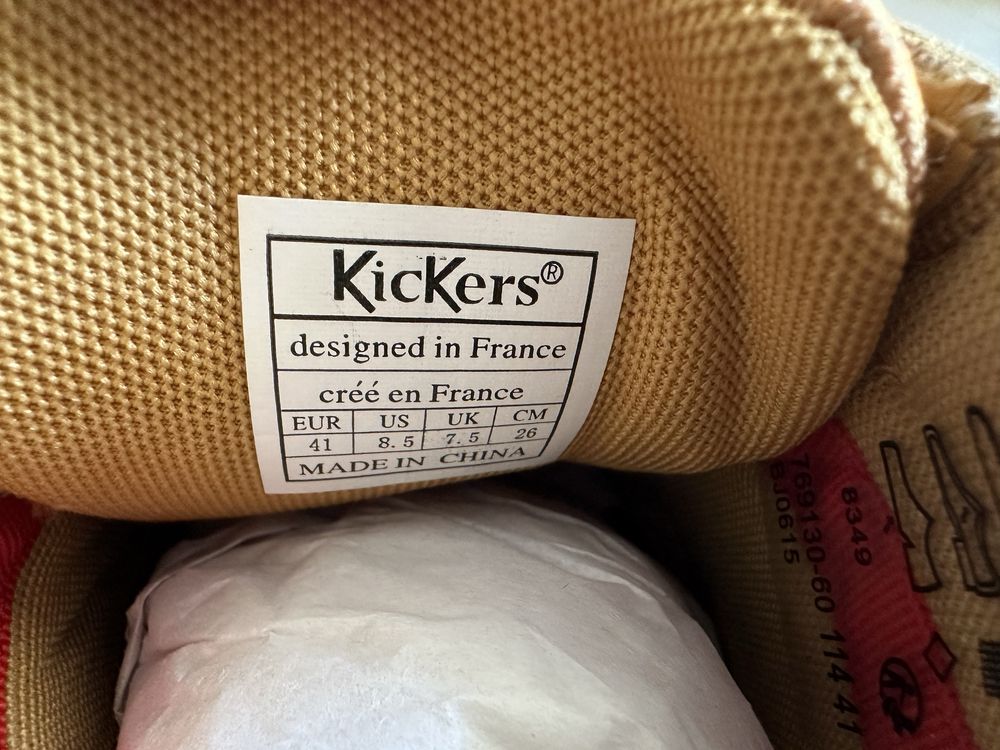 Sapatilhas Botas kickers