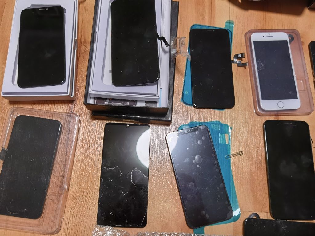 Wyświtlacze do iPhone x, xs, xr, Samsung oled