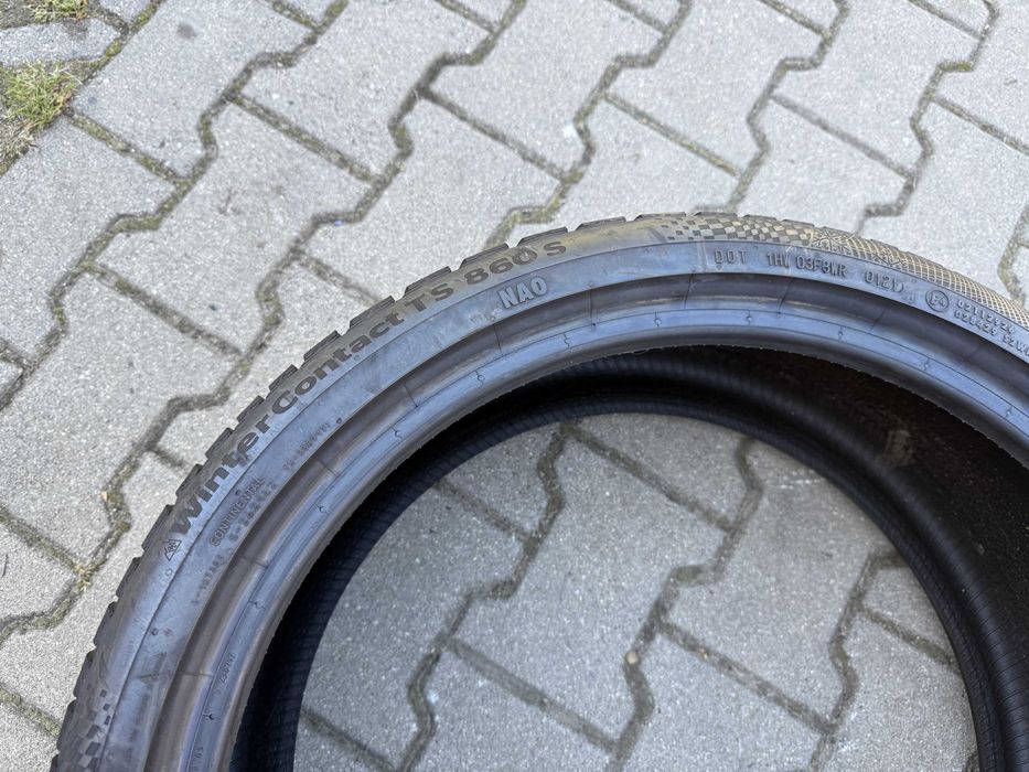 2x opony zimowe Continental WinterContact TS 860 S 245/35R20 DOT0121