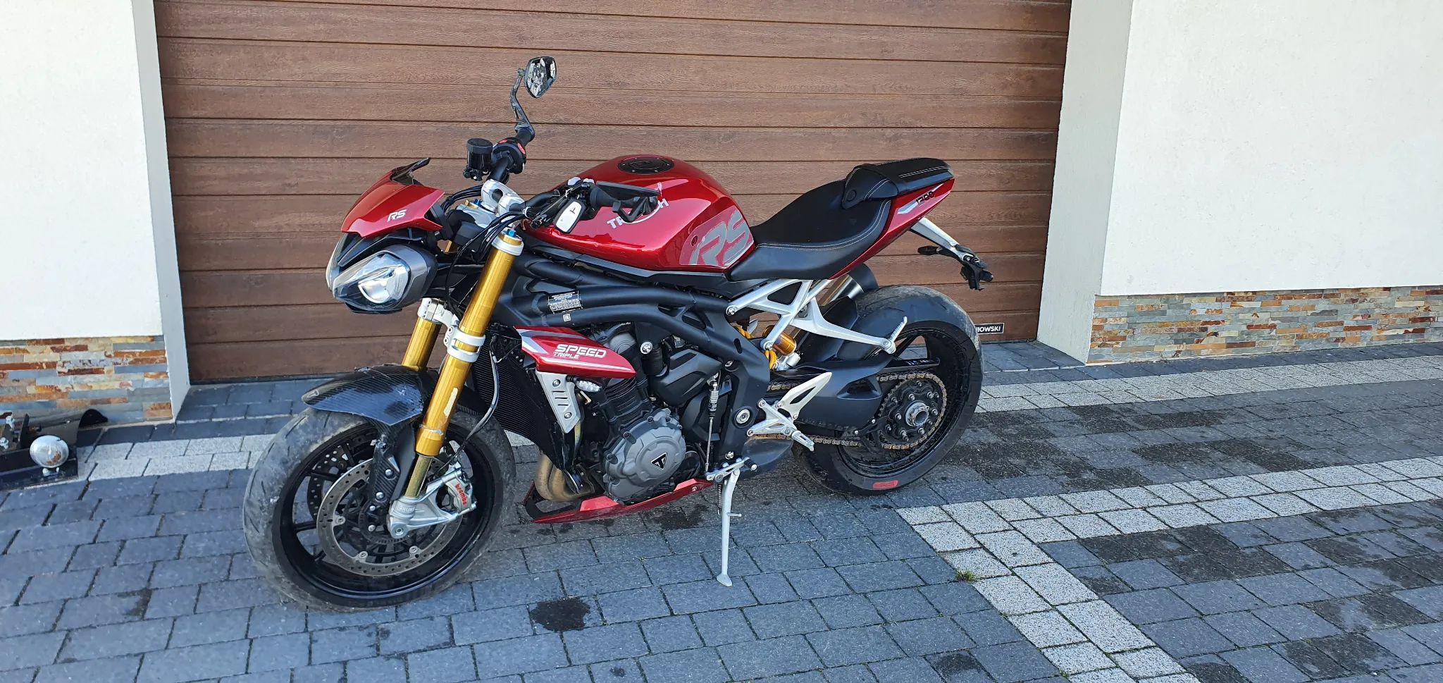 Triumph Speed Triple 1200 RS 179KM Salon PL 1 właściciel. uszkodzony