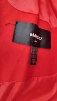 Casaco vermelho da Mango