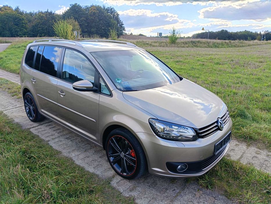 VW Touran 2012 rok 2.0 tdi LED automat 7 mio osobowy ładny
