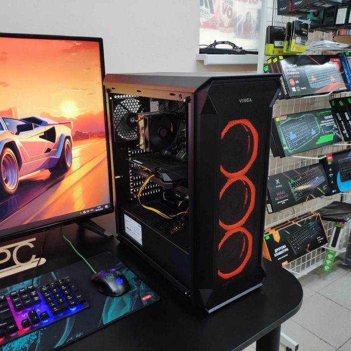 Компютер Новый Intel Core i5-10400f, 16GB DDR4, GTX 1660s, SSD 512GB