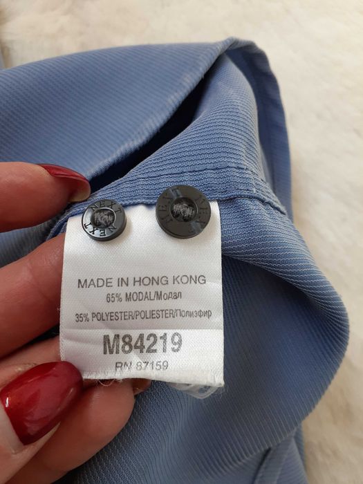 Рубашка мужская стальная с коротким рукавом классика летняя большая