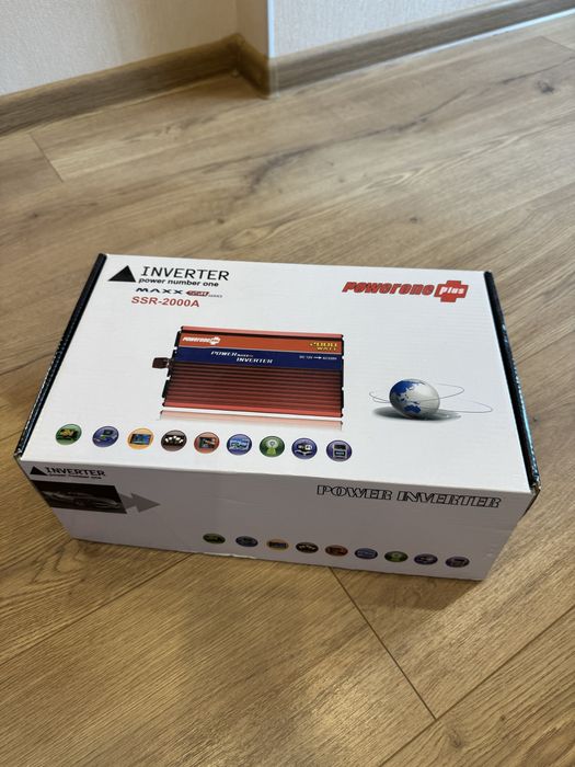Автономний інвертор 2500W, 12/220V, модифікована синусоїда