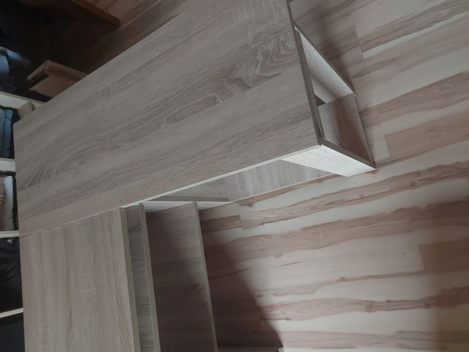 Biurko narozne jasne