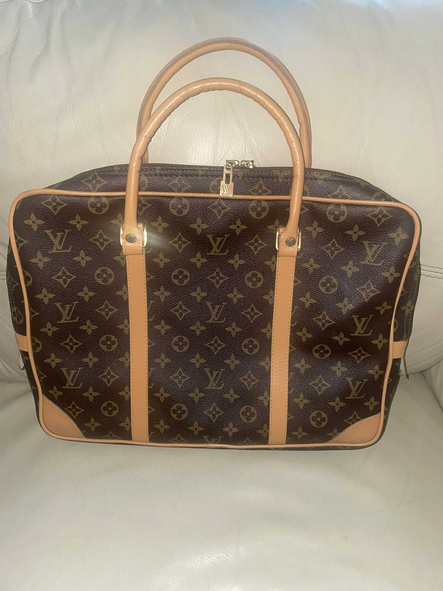 MALA louis vuitton para documentos e portátil