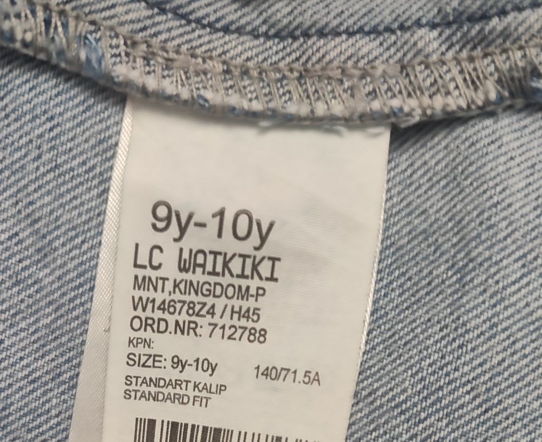 Куртка джинсова дитяча, 140 зріст