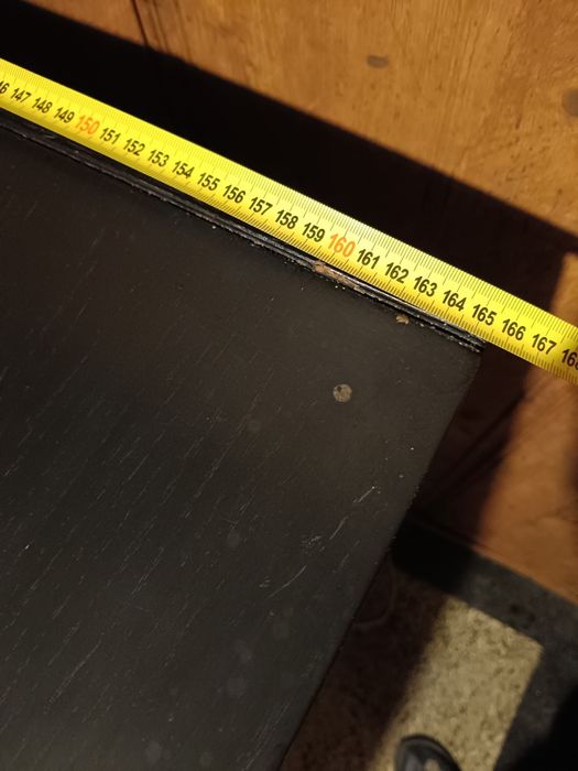 Barek szafka narożna kredens czarny regał barowy bufet