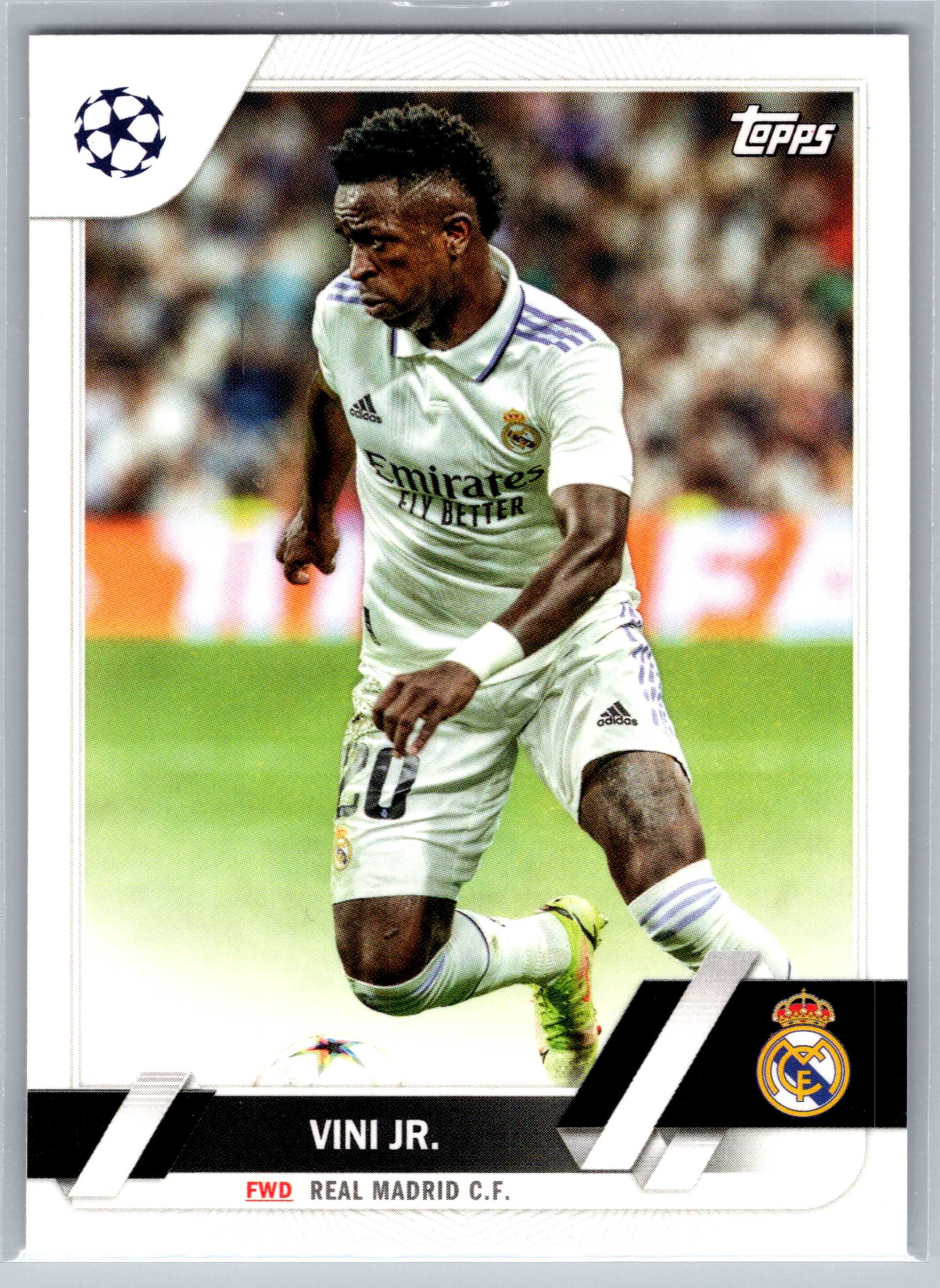 2022-23 Topps UEFA Club Competitions UCC Vini Jr Real Madryt