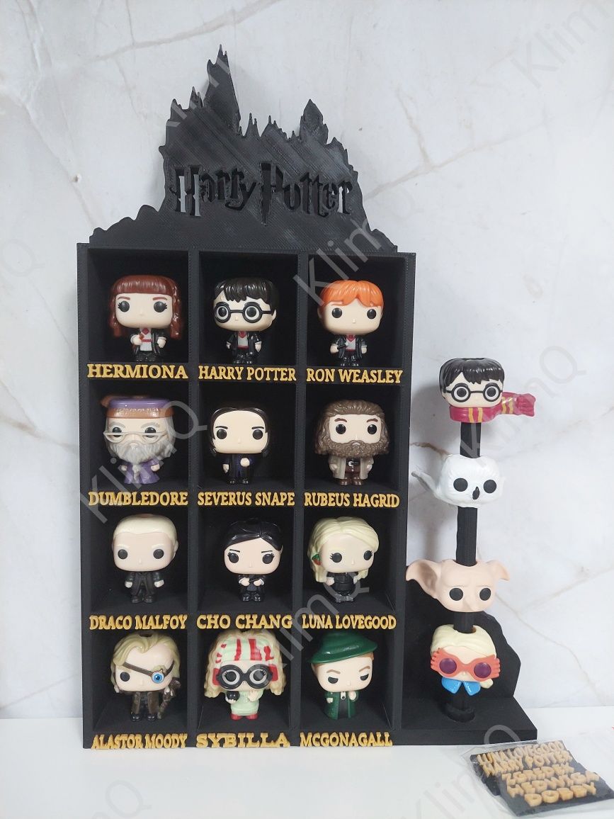 NOWA WERSJA ! * Półka na figurki Funko Pop Harry Potter Kinder Joy
