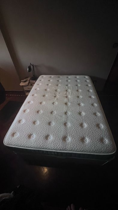 Colchão Hilton 135*190 + Sommier com arrumacao