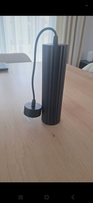 Lampa wisząca czarna