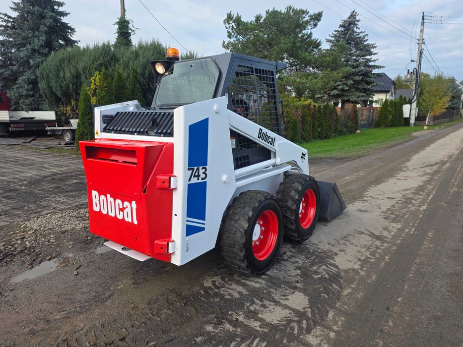Miniładowarka Bobcat 743 Ładowarka Kubota Diesel