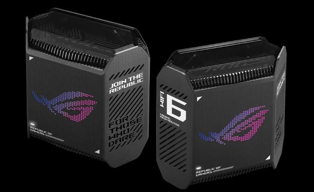 Маршрутизатор Asus ROG Rapture GT6 2PK Black MESH WiFi6  2.5 Гбіт/с