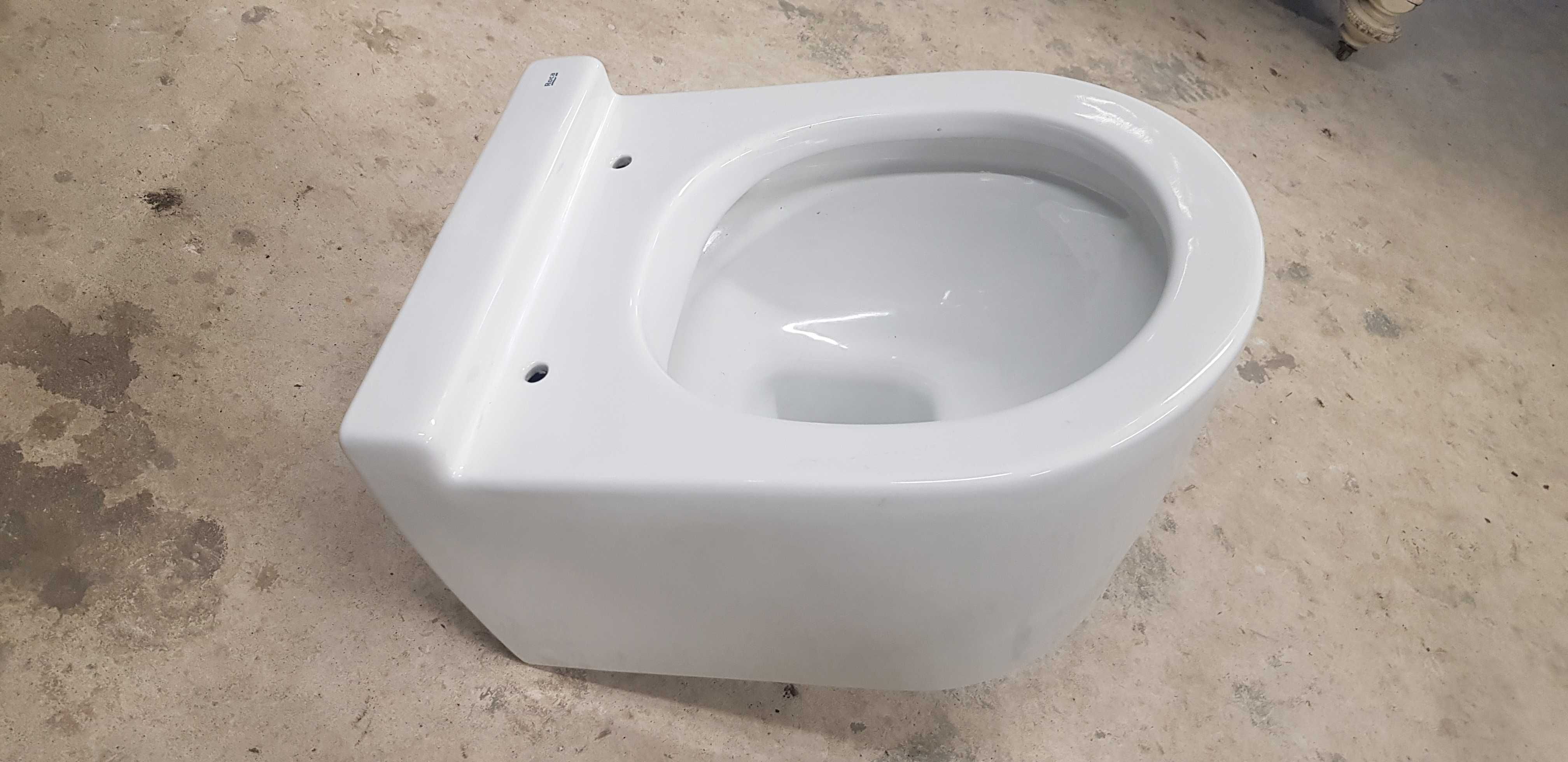 WC Miska Roca Round Inspira, wisząca bez kołnierza nowa