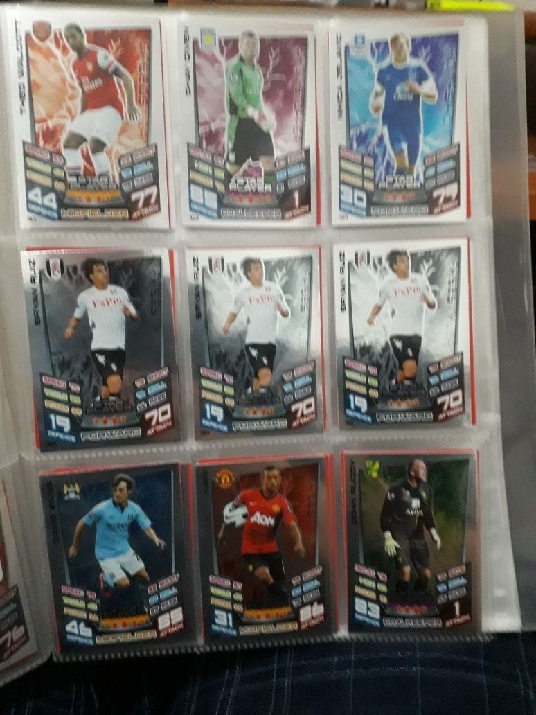 Match Attax 2012/2013 karty STAR PLAYER i STAR SIGNING