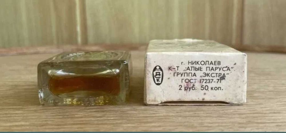 Духи "Нежность", Алые Паруса, часів СРСР