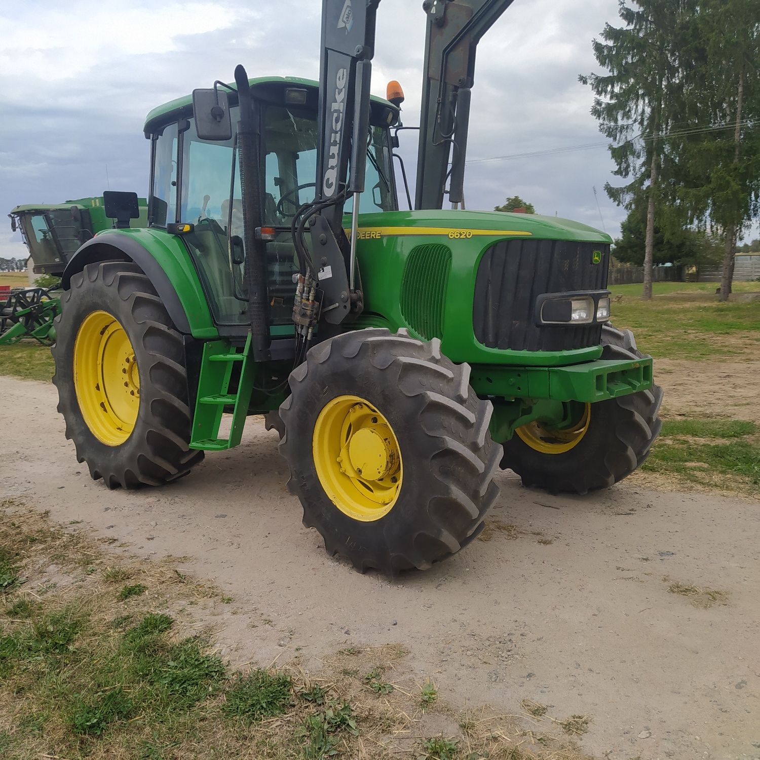 John Deere 6620  2004r zwykła pompa