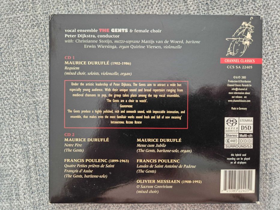 SACD The Gents - Lux Aeterna подвійний