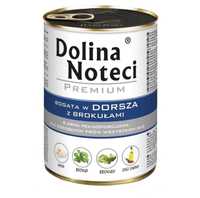 Dolina Noteci Premium bogata w dorsza z brokułami 12 puszek 400 g