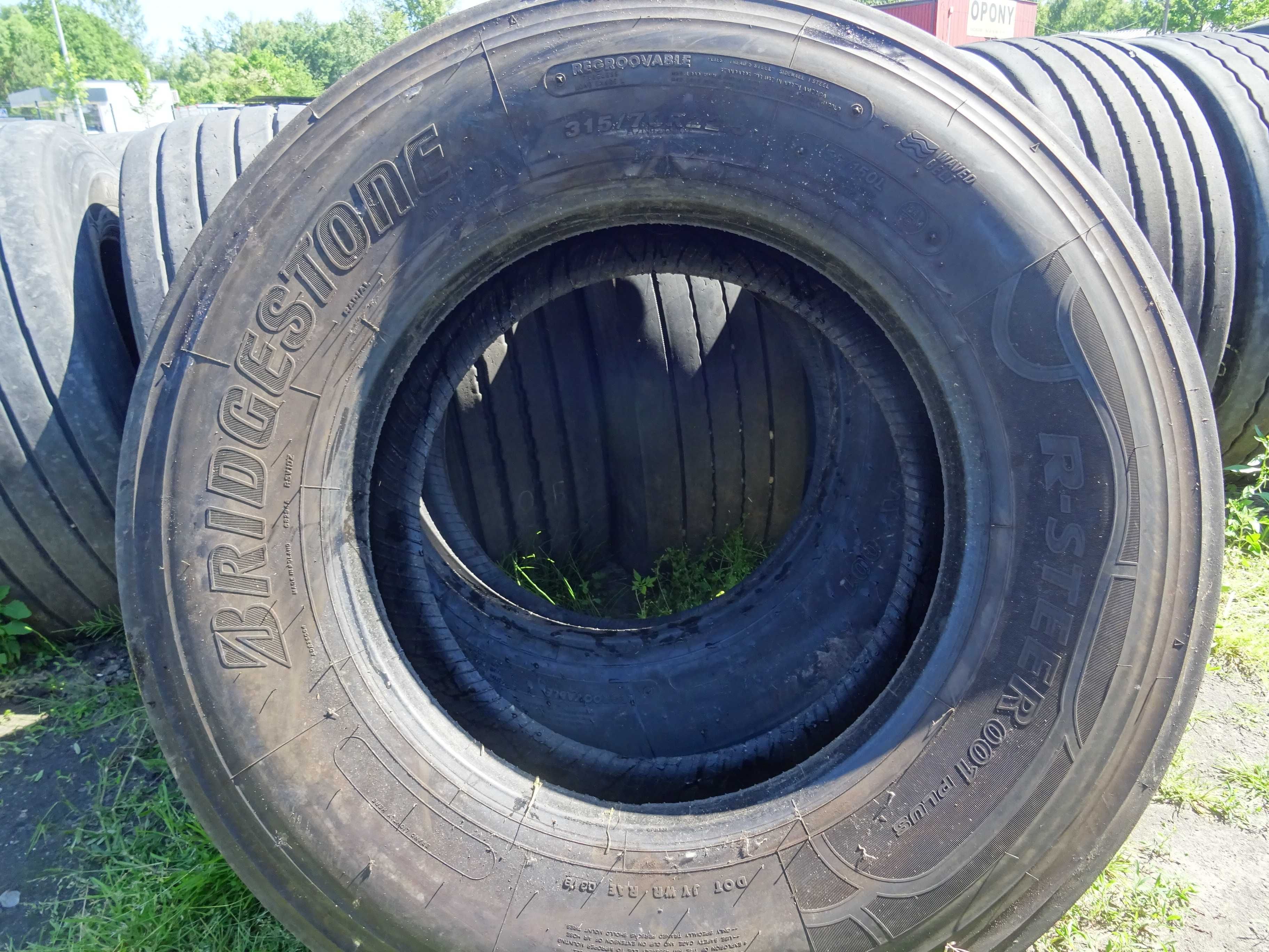 Opona 315/70R22.5 Bridgestone R-Steer 001 (650 netto/szt.)